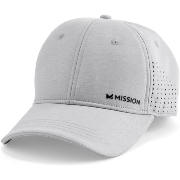 Cooling Vented Performance Hat Unisex One Size Cap for Workouts, Golf & Running - Picture 1 of 7